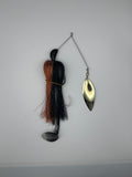 Flash Tail - Tandem Colorado Rigged Spinnerbait 7”