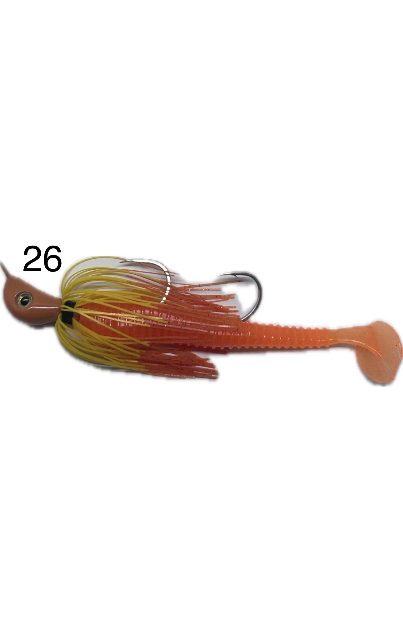 Single rigged 5” (Colours 17-26)