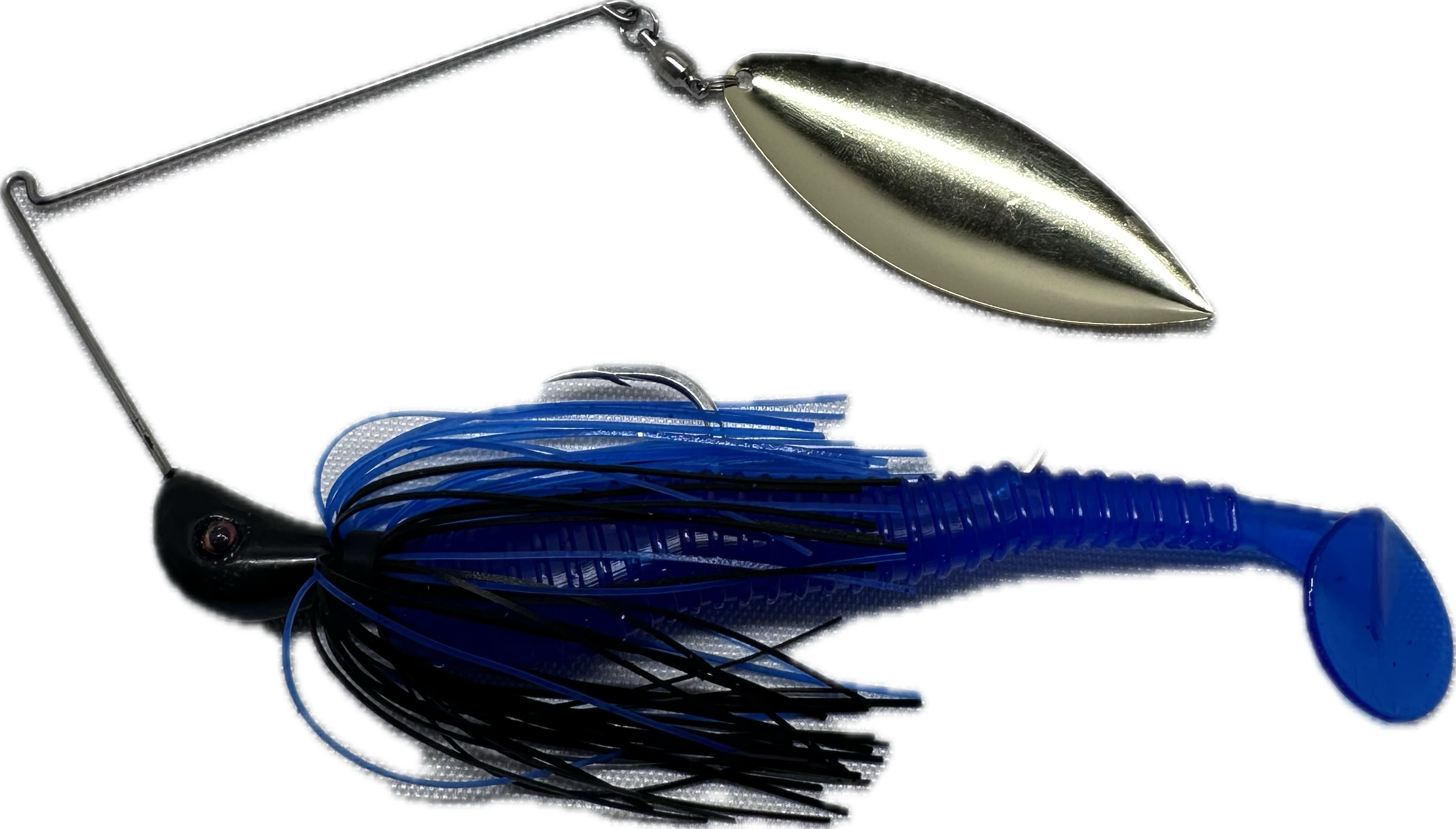 Single Willow Rigged Spinnerbait 5”